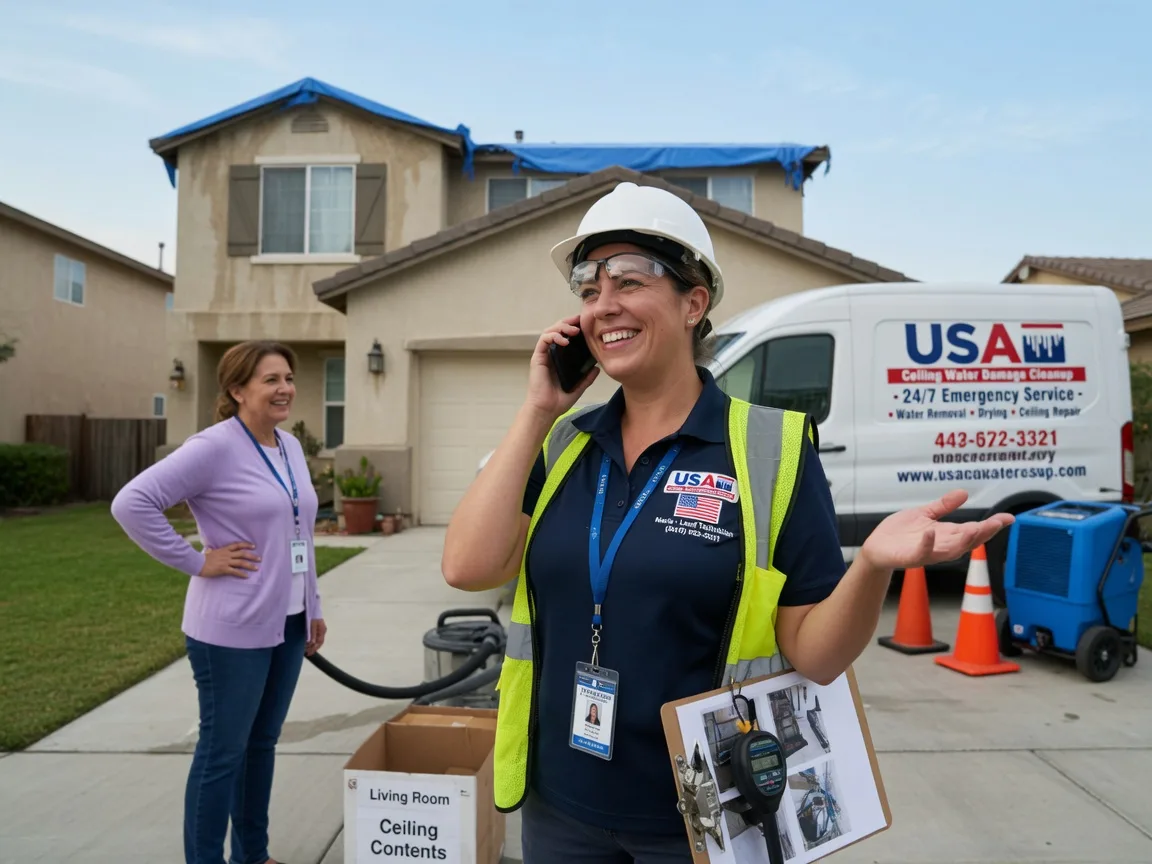 Ceiling Water Damage Restoration Hill Afb, UT FAQs